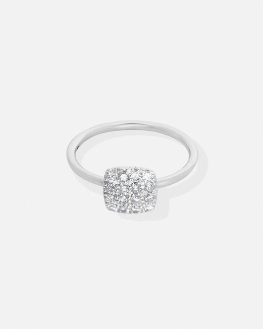 Magnolia White Diamond Ring - GioielliFazio