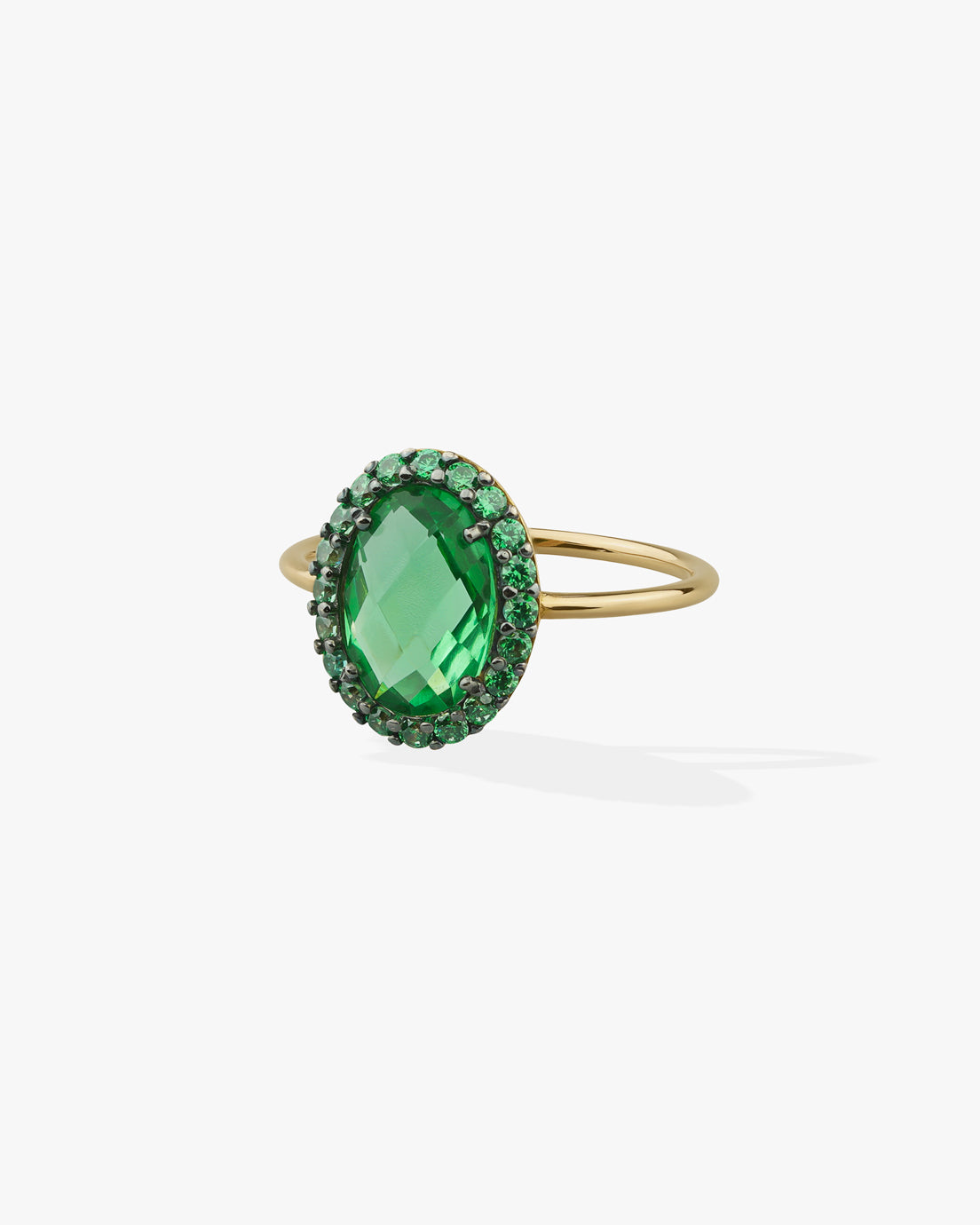 Versailles Green Quartz Ring - GioielliFazio