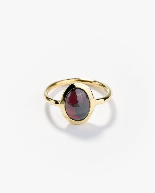 Cherry Garnet Ring