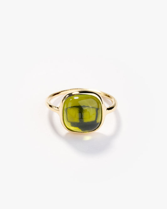 Greenie Peridot Ring