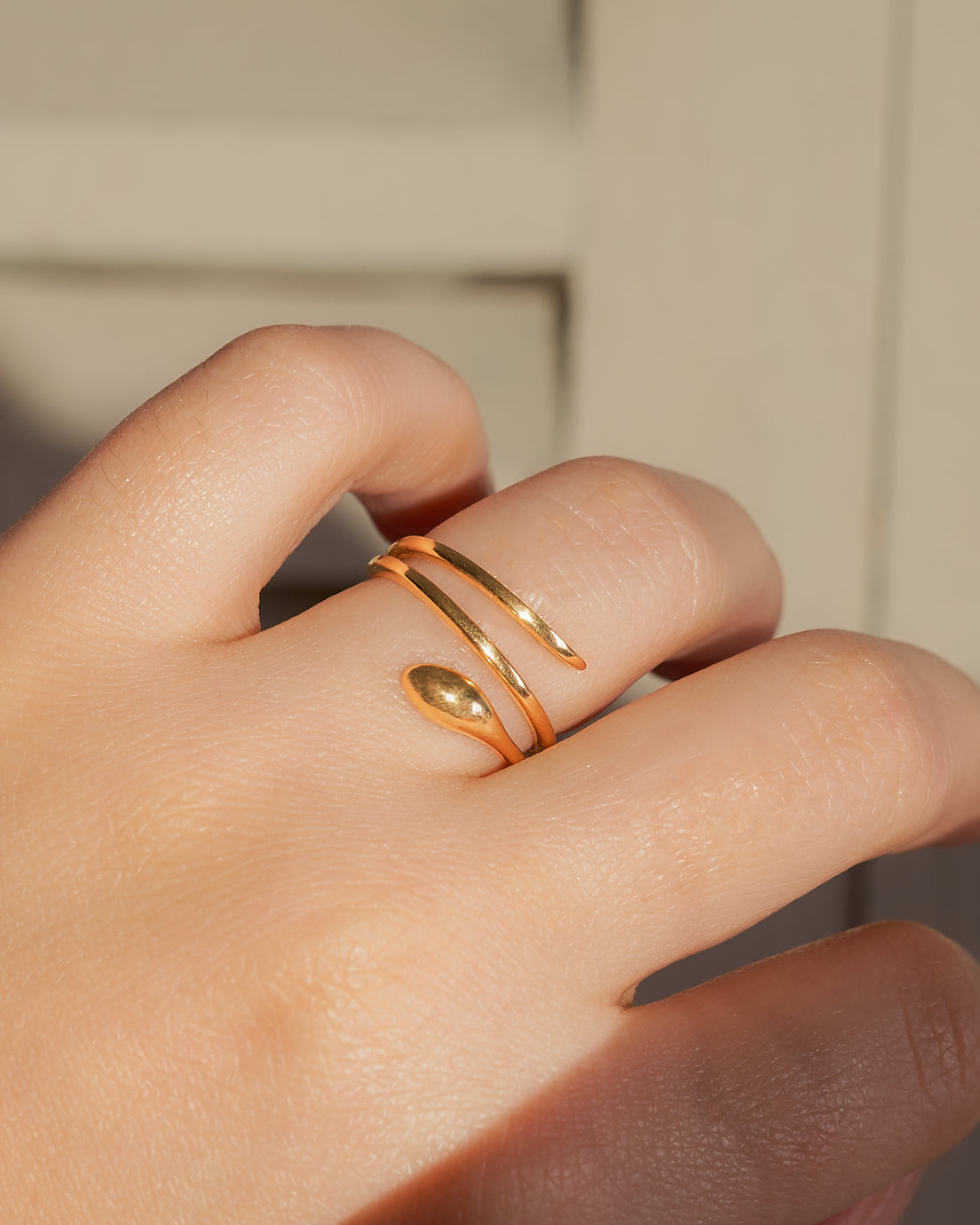 Chunky Snake Ring - GioielliFazio