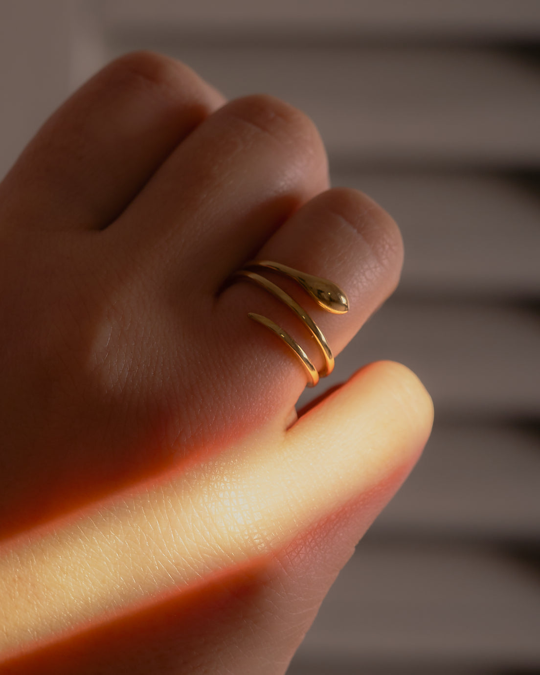 Chunky Snake Ring - GioielliFazio