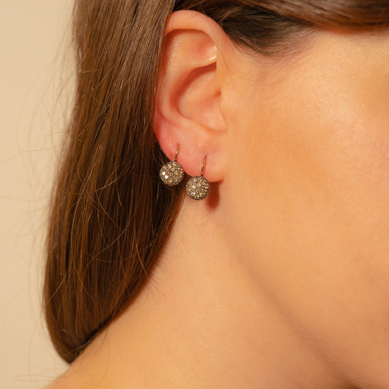 Glory Brown Diamond Earrings