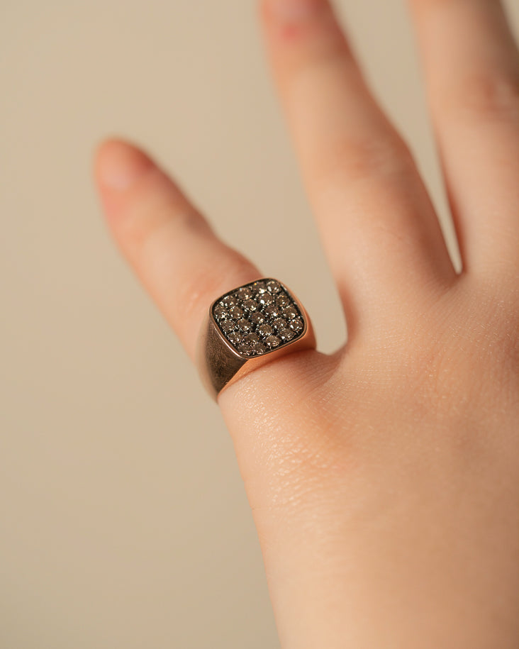 Jasmine Brown Diamond Ring - GioielliFazio