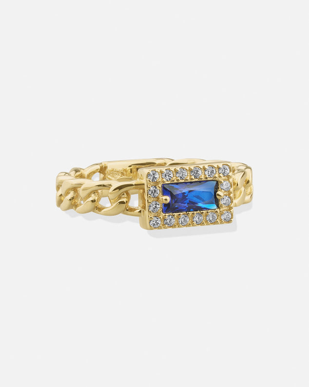 Sea Sapphire Ring